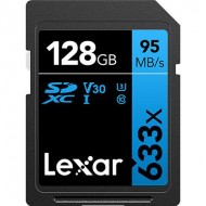 Карта памяти Lexar High-Performance SDXC 128Gb UHS-I U3 V30