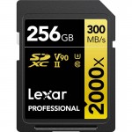 Карта памяти Lexar Professional 2000x SDXC 256Gb UHS-II U3 V90 300/260