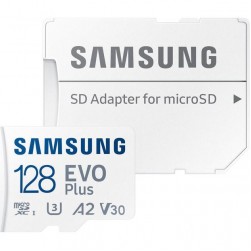 Карта памяти Samsung EVO Plus microSDXC 128GB (MB-MC128KA)
