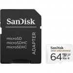 Карта памяти SanDisk High Endurance microSDXC 64Gb UHS-I U3