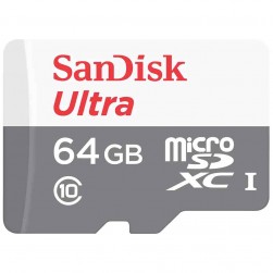 SanDisk Ultra SDSQUNR-064G-GN3MA microSDXC 64GB (с адаптером)