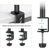 SmallRig 3488 - стойка со струбциной и шаровой головой, с креплением ''палец'' 