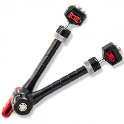 Шарнирный кронштейн Magic Arm с держателями 1/4 дюйма и штифтами Zarrumi Fixy 11S Черный
