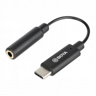 Адаптер Boya BY-K4 (3.5 мм TRS мама на USB Type-C папа)