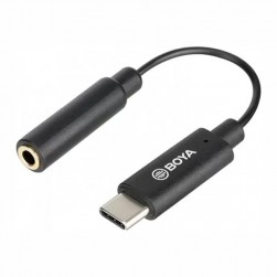 Адаптер Boya BY-K4 (3.5 мм TRS мама на USB Type-C папа)