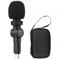 Мини конденсаторный микрофон Boya BY-M100UC для Android-смартфонов