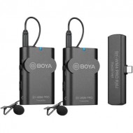 Двойной беспроводной микрофон Boya BY-WM4 Pro-K6 для устройств с разъемом USB Type-C