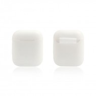 Чехол для наушников Apple AirPods, AirPods 2 (белый)