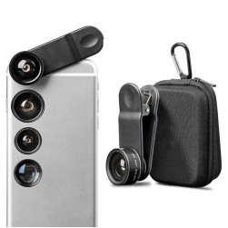 Объективы для телефона (комплект 5 в 1) Zarrumi 5 in 1 lens kit