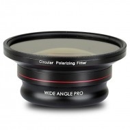 Широкоугольный объектив для смартфона Zarrumi Wide С 16mm с CPL фильтром