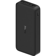Портативный внешний аккумулятор Xiaomi Redmi Power Bank 20000mAh Black