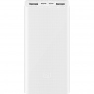 Портативное зарядное устройство Xiaomi Mi Power Bank 3 PLM18ZM USB-C 20000mAh (белый)