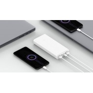 Внешний аккумулятор Xiaomi Mi Power Bank 3 20000mAh PLM18ZM Белый цвет