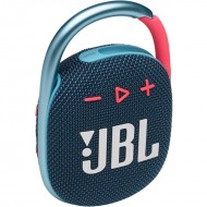 Беспроводная колонка JBL Clip 4 (темно-синий/розовый)