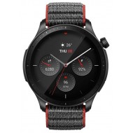 Умные часы Amazfit GTR 4 (серый, с черным нейлоновым ремешком)