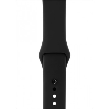 Умные часы Apple Watch Series 3 42mm Space Grey Aluminum Case with Black Sport Band [MTF32]