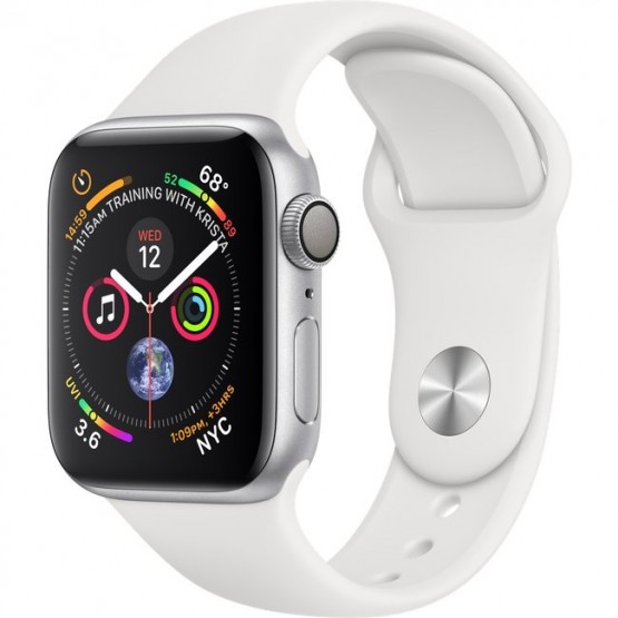 Умные часы Apple Watch Series 4 44mm Aluminum Silver (MU6A2)