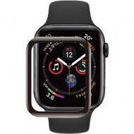 Защитное стекло Rumi Hybrid для Apple Watch 41mm с черной рамкой