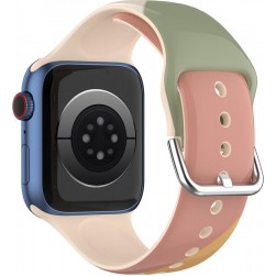 Силиконовый ремешок Rumi Sport Band для Apple Watch 42 / 44 / 45mm (тритон бежевый)