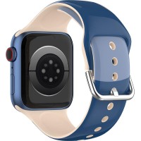 Силиконовый ремешок Rumi Sport Band для Apple Watch 38/40/41mm (тритон синий)
