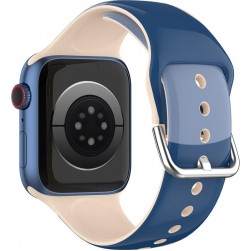 Силиконовый ремешок Rumi Sport Band для Apple Watch 38 / 40 / 41mm (тритон синий)