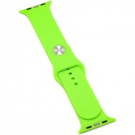 Силиконовый ремешок Sport Band для Apple Watch 38 / 40 / 41mm (зеленый)
