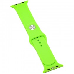 Силиконовый ремешок Sport Band для Apple Watch 38 / 40 / 41mm (зеленый)