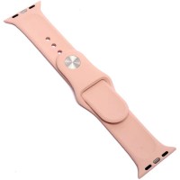Силиконовый ремешок Sport Band для Apple Watch 38/40/41mm (светло-розовый)