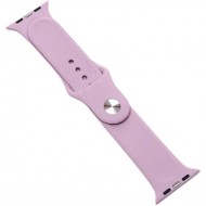 Силиконовый ремешок Sport Band для Apple Watch 42 / 44 / 45mm (сиреневый)