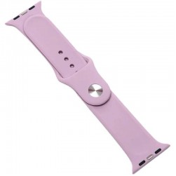 Силиконовый ремешок Sport Band для Apple Watch 42 / 44 / 45mm (сиреневый)