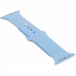 Силиконовый ремешок Sport Band для Apple Watch 38 / 40 / 41mm (фиолетово-синий)