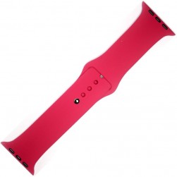 Силиконовый ремешок Sport Band для Apple Watch 38 / 40 / 41mm (вишнево-розовый)