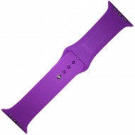 Силиконовый ремешок Sport Band для Apple Watch 42 / 44 / 45mm (индиго)