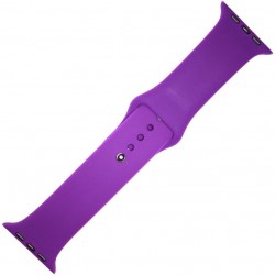 Силиконовый ремешок Sport Band для Apple Watch 42 / 44 / 45mm (индиго)