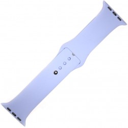 Силиконовый ремешок Sport Band для Apple Watch 42 / 44 / 45mm (лавандовый)