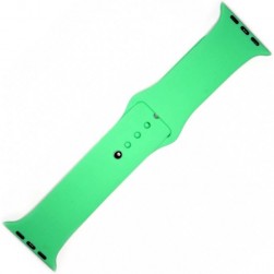 Силиконовый ремешок Sport Band для Apple Watch 42 / 44 / 45mm (нефритовый)