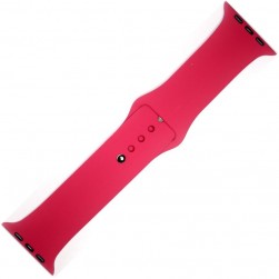 Силиконовый ремешок Sport Band для Apple Watch 42 / 44 / 45mm (вишнево-розовый)