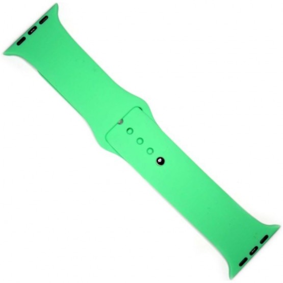 Силиконовый ремешок Sport Band для Apple Watch 38 / 40 / 41mm (нефритовый)