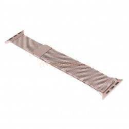 Браслет Rumi Milanese Loop для Apple Watch 42 / 44 / 45mm (розовый)