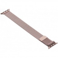 Браслет Rumi Milanese Loop для Apple Watch 38 / 40 / 41mm (розовое золото)