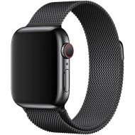 Браслет Rumi Milanese Loop для Apple Watch 38 / 40 / 41mm (черный)
