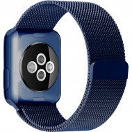 Браслет Rumi Milanese Loop для Apple Watch 42 / 44 / 45mm (синий)