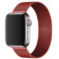 Браслет Rumi Milanese Loop для Apple Watch 38 / 40 / 41mm (красный)