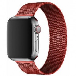 Браслет Rumi Milanese Loop для Apple Watch 38 / 40 / 41mm (красный)