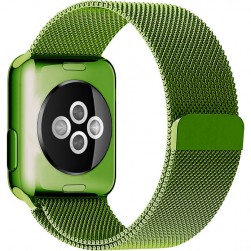 Браслет Rumi Milanese Loop для Apple Watch 38 / 40 / 41mm (зеленый)