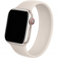 Силиконовый ремешок Rumi Mono (без застежки) для Apple Watch 38 / 40 / 41mm (нежно-розовый)