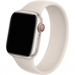 Силиконовый ремешок Rumi Mono (без застежки) для Apple Watch 38 / 40 / 41mm (нежно-розовый)