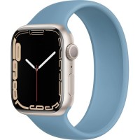 Силиконовый ремешок Rumi Mono (без застежки) для Apple Watch 38/40/41mm (голубой)