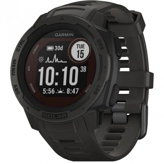 Умные часы Garmin Instinct Solar Graphite