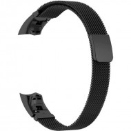 Браслет Rumi Milanese loop металлический для Honor Band 4 / 5 (черный)